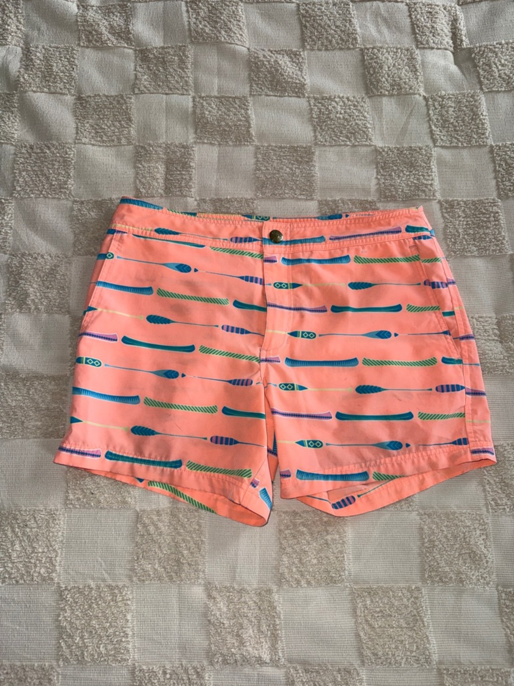 Chubbies Tangerine x Chubbies Fowl Plays Paddle short size M